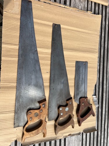 Vintage hand saw distton - saw,