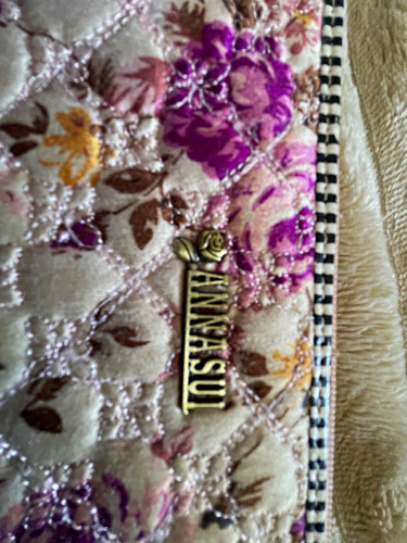 Anna sui floral quilted - anna,