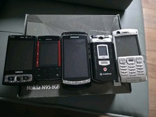 Rare Vintage Mobike Phones Collection Bundle X 5 N95 8GB P990i i8910 X3 V800