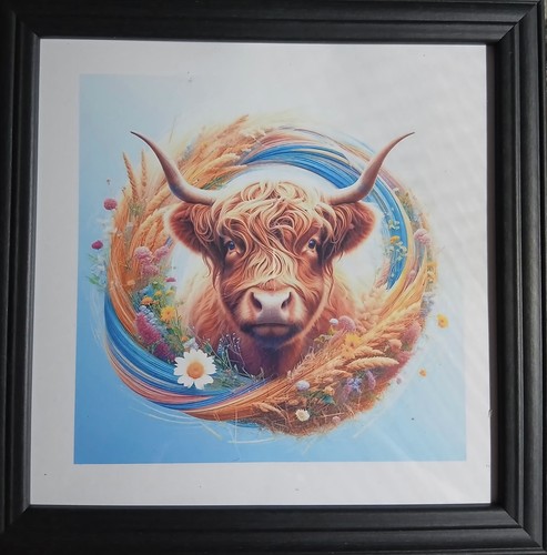 Highland cow picture inch - picture, 10