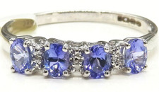 9ct White Gold Tanzanite