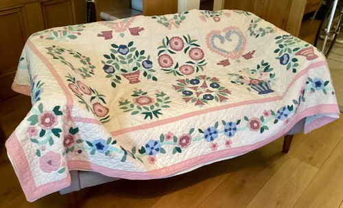 Superb large antique - , handmade