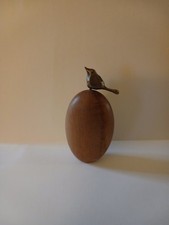 Decorative Wooden Egg And Bird