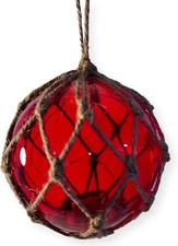 Red Glass Fishing Buoy Light