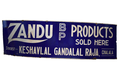 Vintage zandu products - zandu, bp