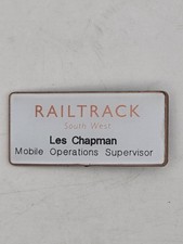Railtrack Name Badge Mobile