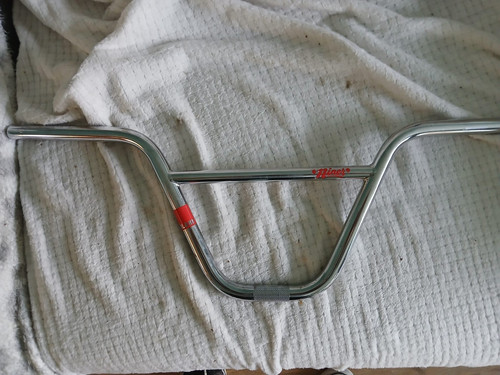 Blank niner bmx handle bars - blank,