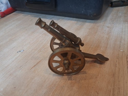 Brass decorative cannon model - decorative,