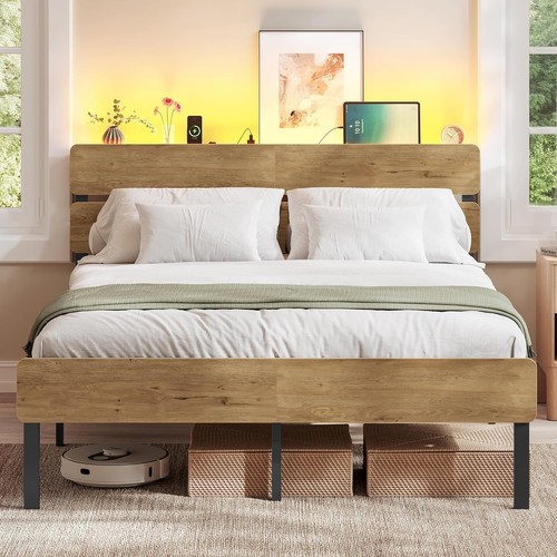 Vasagle double metal bed - double,