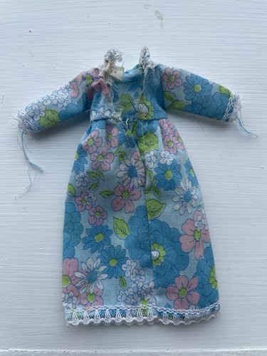 Pippa doll dress floral - pippa, blue