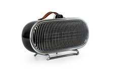Beha Vesuv Fan Heater/ Black Retro Fan Heater/ 1500W Fan Heater/