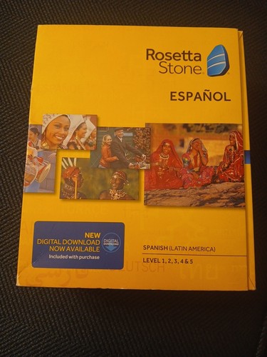 Rosetta stone spanish - stone, (lat