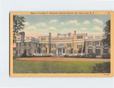 Postcard Home of Franklin D