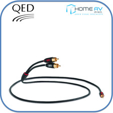QED Profile Jack to Phono 3m