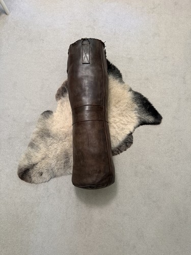 Brown vintage leather - brown,