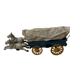 Vintage Cast Iron Horse Drawn