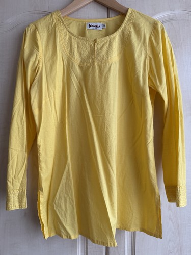 Lovely fabindia yellow - fabindia, cotton