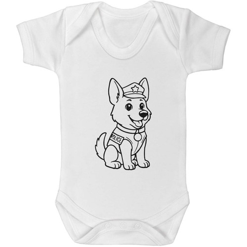 Police german shepherd - shepherd', baby