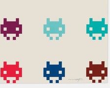 Damien Hirst, Invader