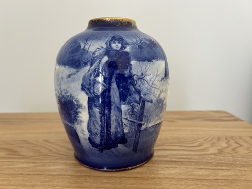 Doulton flambé blue - doulton,