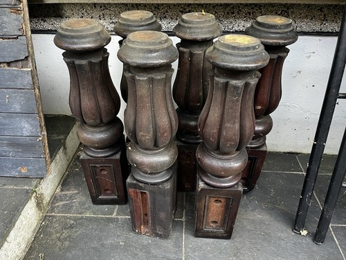 Antique wood snooker - wood, table
