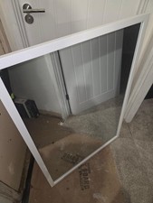 Nissedal Mirror White 75x105