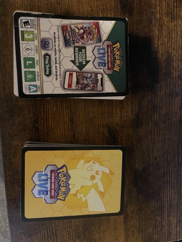 Pokemon code cards 100 pieces - cards,