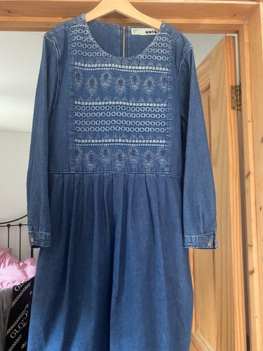 Topshop denim bib - topshop, size