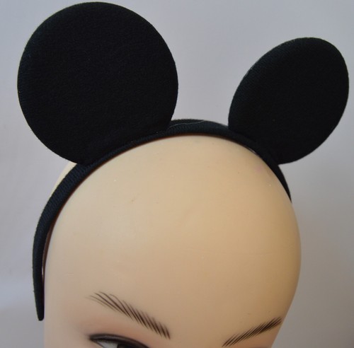 New black mickey mouse ears - black,
