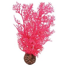 BiOrb Pink Sea Fan - Small Aquarium Fish Tank Plant Decor