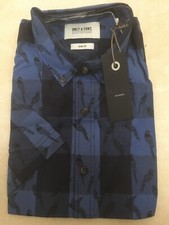 Bird Print Check Shirt Only &