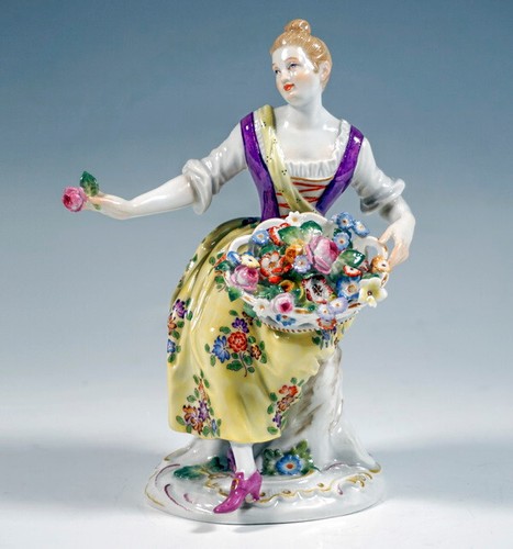 Meissen porcelain figurine - meissen,