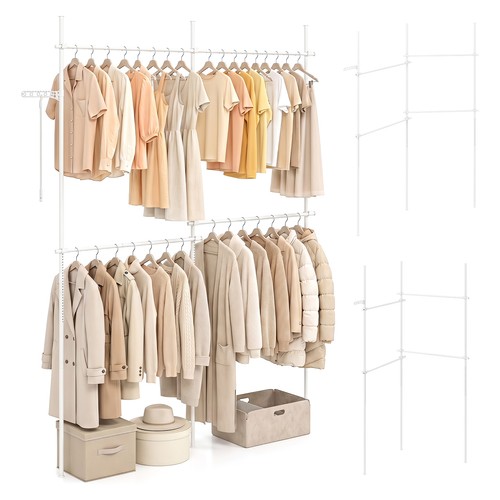 Large adjustable garment - adjustable, rack