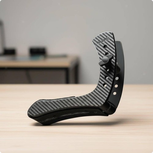 Carbon fiber guitar rest - carbon,
