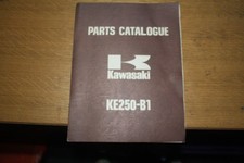 1977 KAWASAKI KE250 KE250B1 PARTS CATALOGUE 99997-682
