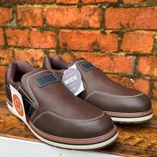 Pavers Wide Leather Shoes in