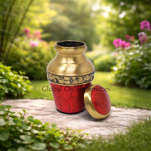 Garden red rose with gold - with,