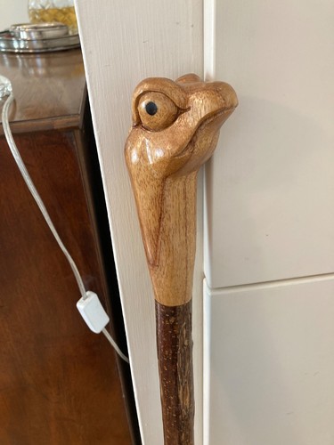 Hand carved wood - , on