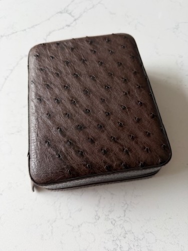 Ostrich leather watch - ostrich,,