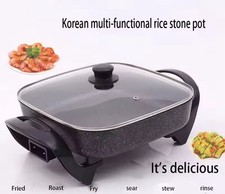 Electric Hot Pot with BBQ