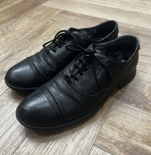 Camper Cap Toe Women’s Oxford Leather Shoes UK 6 EU 39 21492-040 Black Lace Up*