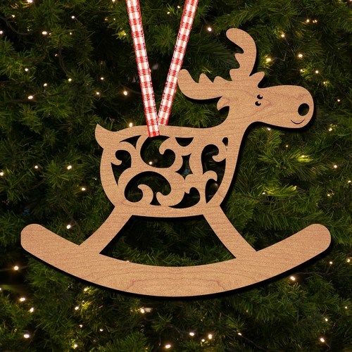 Cartoon reindeer antlers - reindeer,