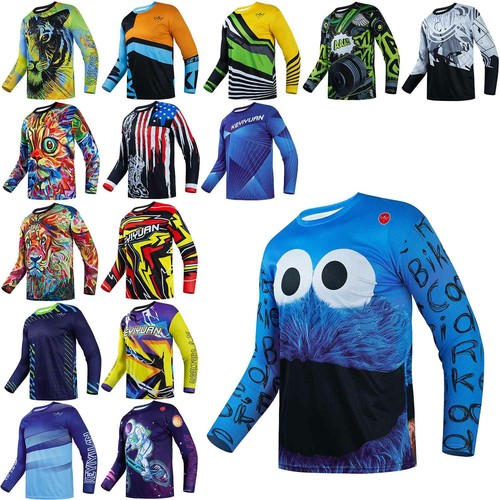 Men downhill mtb jersey - jersey, long