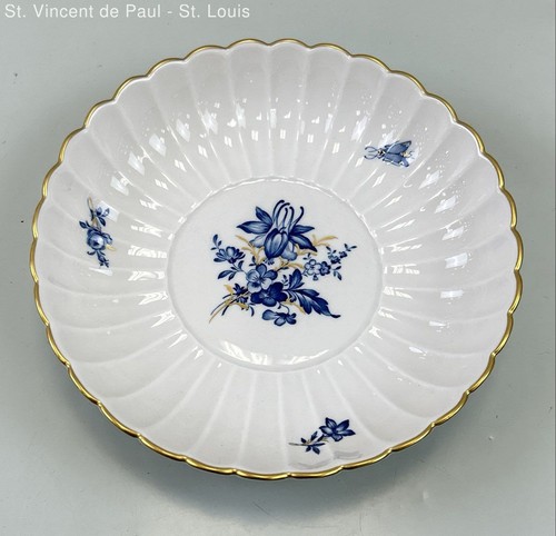 Antique meissen blue floral - meissen,