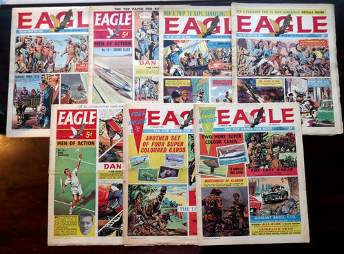 Eagle comics from 1962 - 7, &