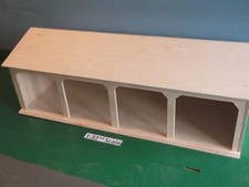 Large Wooden Model Farm Building 1:32nd Scale 4 Bay Open Shed