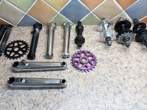 Bmx parts all brands job - job, lot