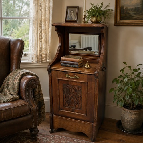 Victorian walnut purdonium - victorian,