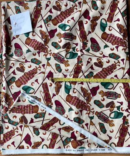 Golf print fabric - fabric, for