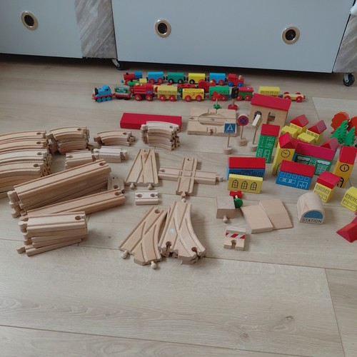 Vintage brio wooden railway - brio,
